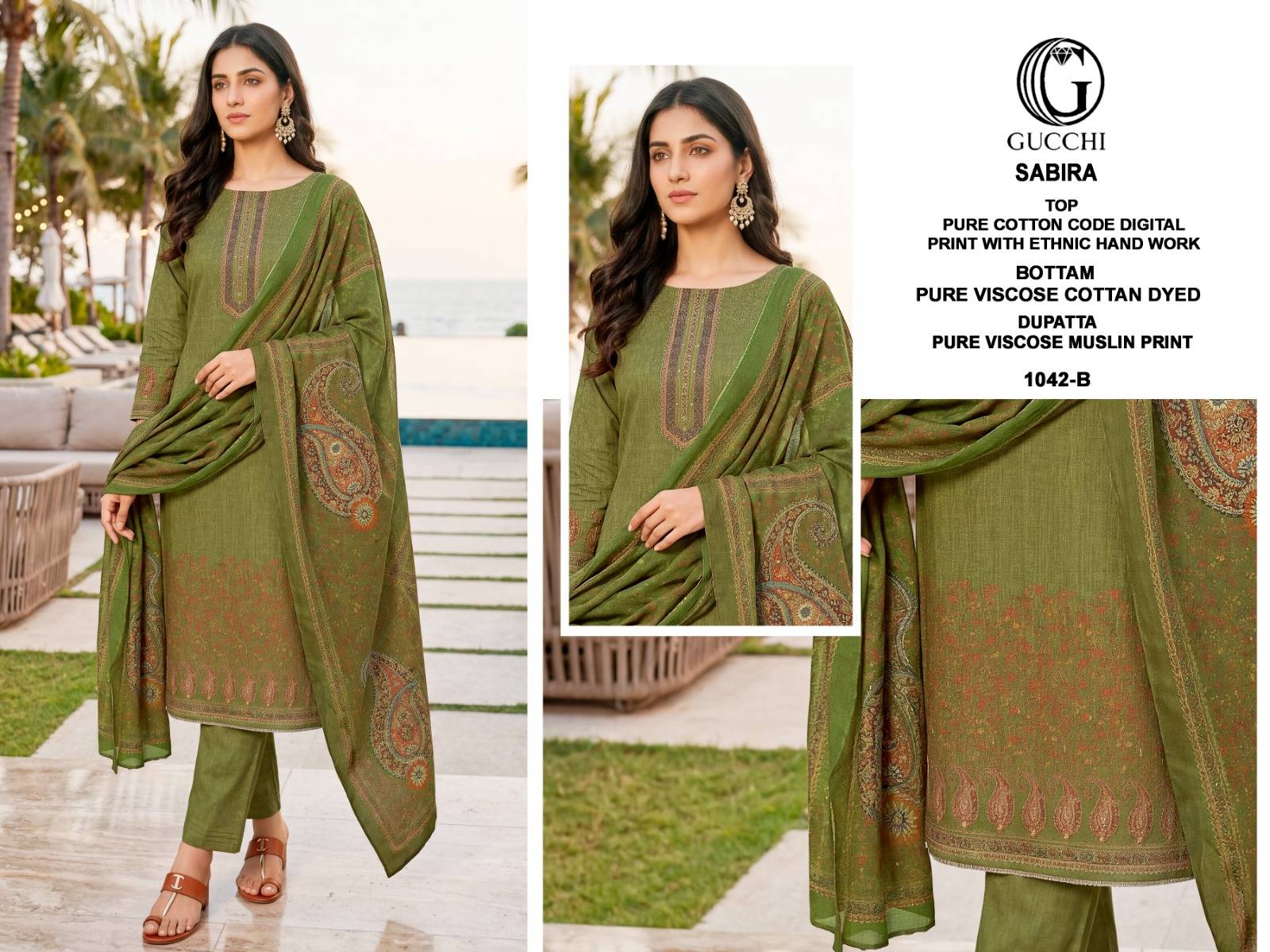 SABIRA 1042 Series By Fashid Beautiful Festive Suits Stylish Fancy Colorful Casual Wear & Ethnic Wear Pure Cotton Print Dresses At Wholesale Price